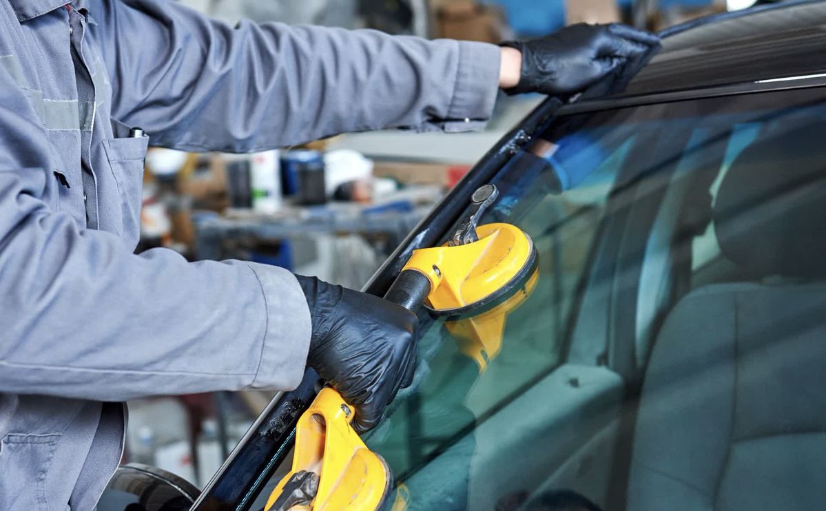 Professional technician at work