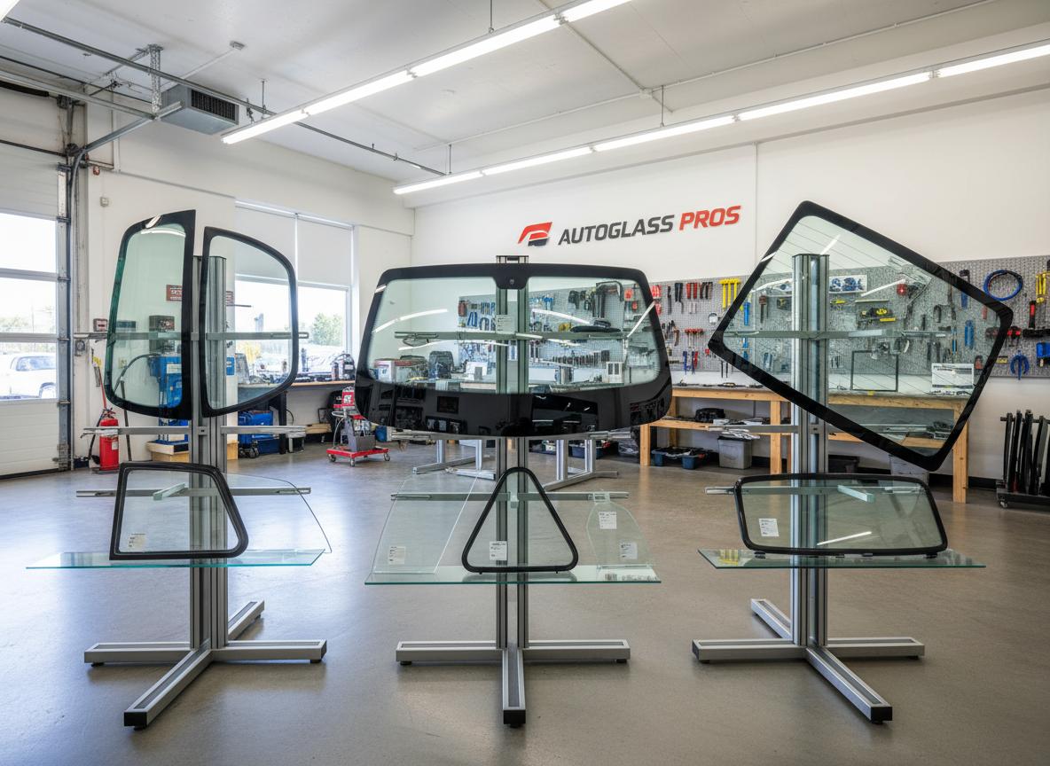 Various auto glass types